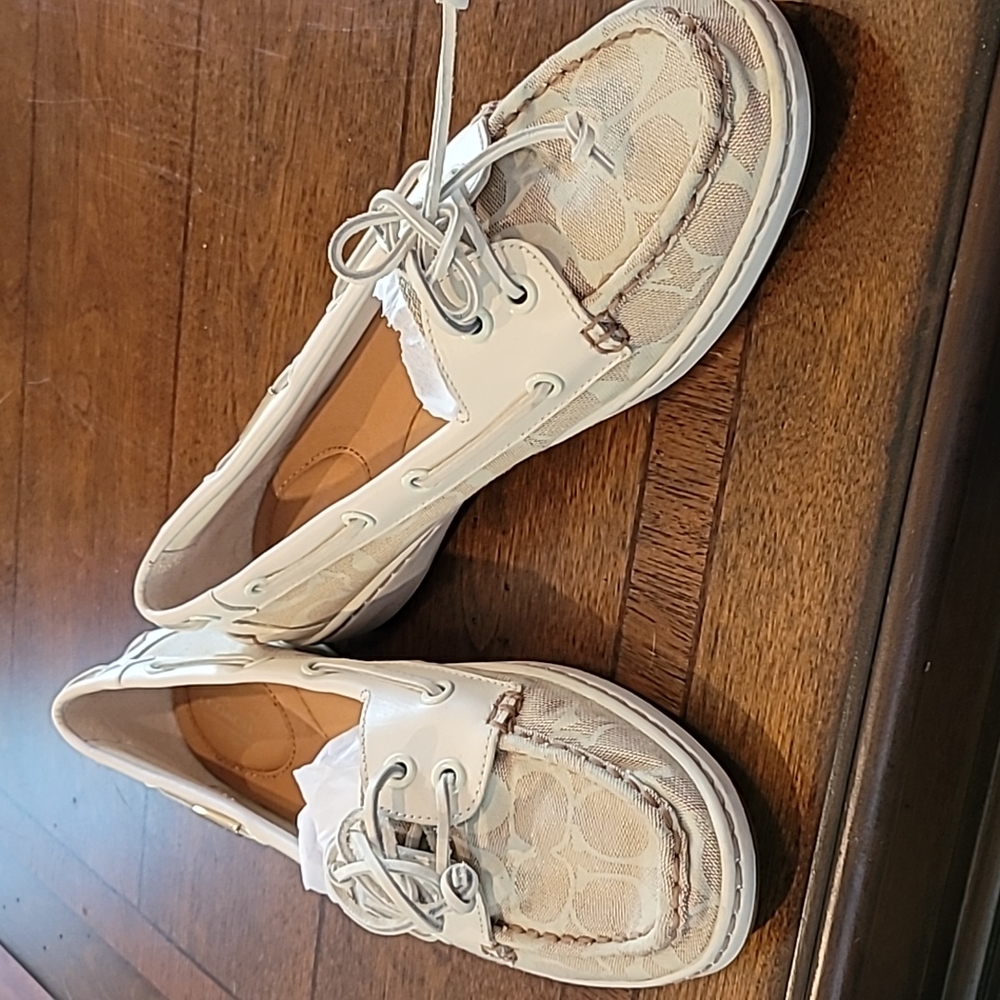 Coach boat shoes